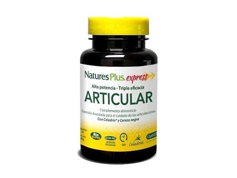 Nature's Plus Express articula 30 comprimidos