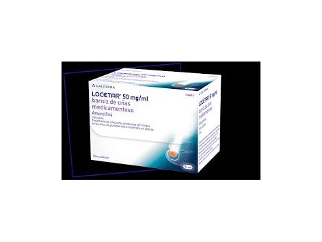 LOCETAR 50 mg / ml verniz de unhas medicado 5ml