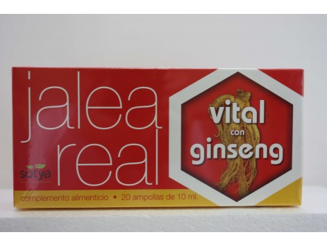 SOTYA JALEA REAL + GINSENG 20 AMPOLLAS