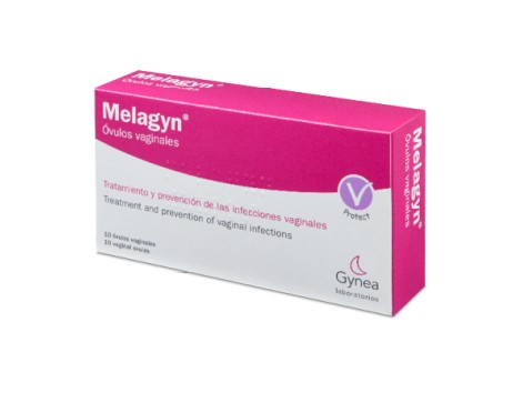MELAGYN ANTISEPTIC VAGINAL OVENS 10 OVES MELAGYN ANTISEPTIC VAGINAL OVENS 10 OVES