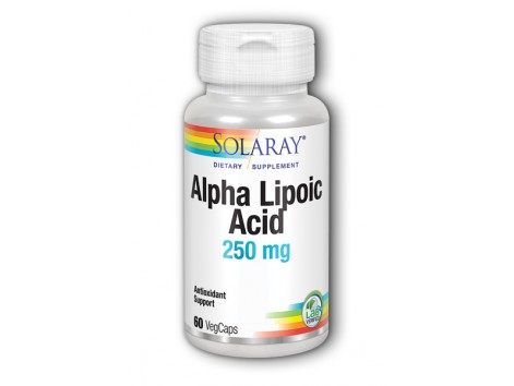 Solaray Alpha Lipoic Acid 250mg. de Solaray. 60 capsulas