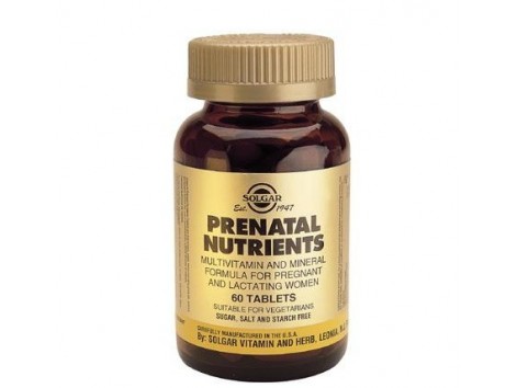 Solgar Prenatale Nährstoffe. 60 Tabletten