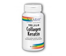 Keratin Collagen Solaray 60 tablets 