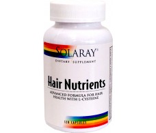 Solaray Hair Nutrients 120 capsulas. Solaray