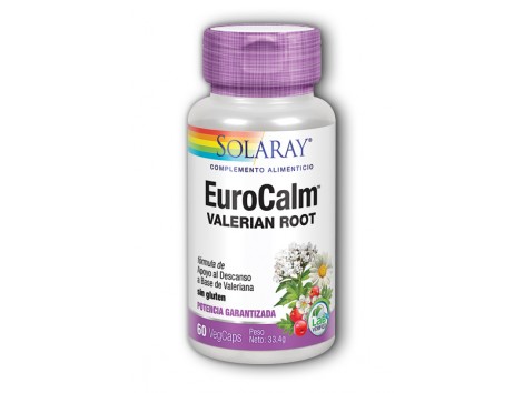 Solaray Eurocalm 60 capsules. Solaray