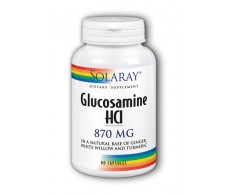 Solaray Glucosamina 870mg. 90 capsulas. Solaray