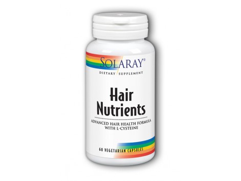 Solaray Hair Nutrients 60 capsulas. Solaray