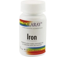 Asporotate Solaray Iron - Iron Chelate. 100 capsules. Solaray