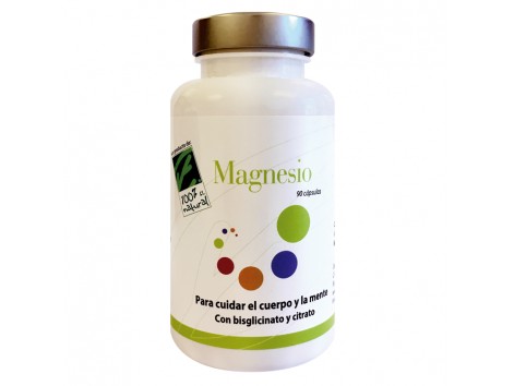 Magnesio 100% Natural  90 cápsulas 