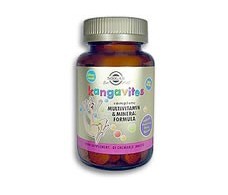 MULTI Kangavites Solgar 60 таблеток тропические фрукты