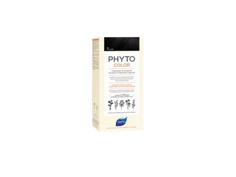 PHYTOCOLOR TINTE - 1 NEGRO