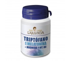 ANA MARIA LAJUSTICIA TRIPTOPHAN WITH MELATONIN MAGNESIUM AND VITAMIN B6 60 comp