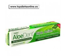 DENTÍFRICO ALOEDENT TRIPLE OPTIMA AÇÃO 100ml