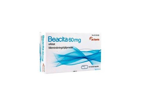 BEACIRA 60 mg (ORLISTAT) 42 cápsulas