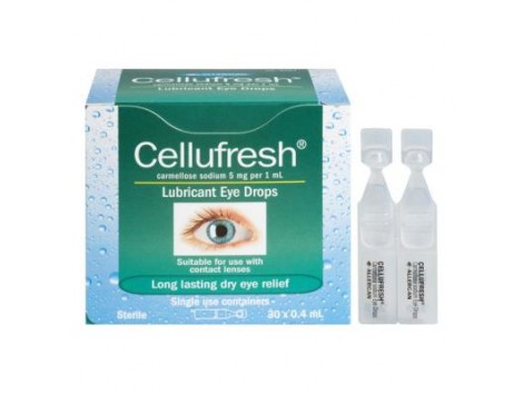 CELLUFRESH 5 mg / ml COLIRIO 30 UNIDOSIS 0,4 ml