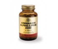 China Solgar Cinnamon Alpha lipoic acid. 60 tablets