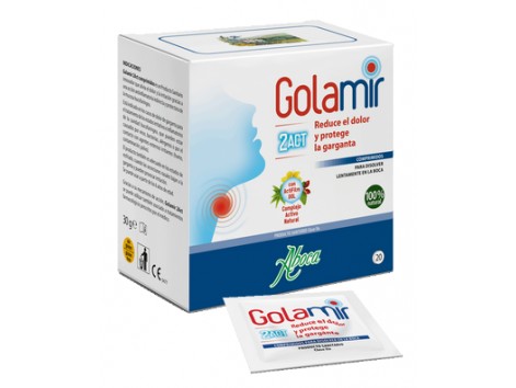 Aboca Golamir 2AR(Garganta y afonia)20 comprimidos masticab