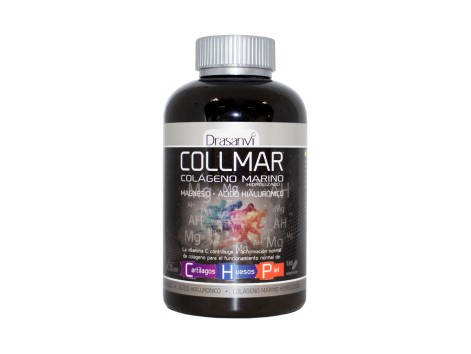 Colágeno marinho COLLMAR com magnésio 180comp.