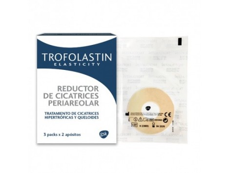 Trofolastín - Periareolar Scars Reducer - 3 blisters of 2 dressings