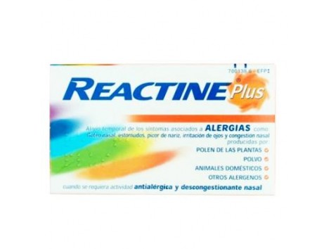 Reactine cetirizine / pseudoephedrine 5 mg / 120 mg extended-release tablets 14
