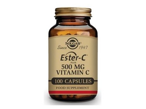 Solgar Ester-C Plus 500 mg. 100 capsulas