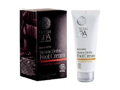 FRESH SPA STEAMY ERVAS creme para os pés 75ml. NATURA SIBERICA