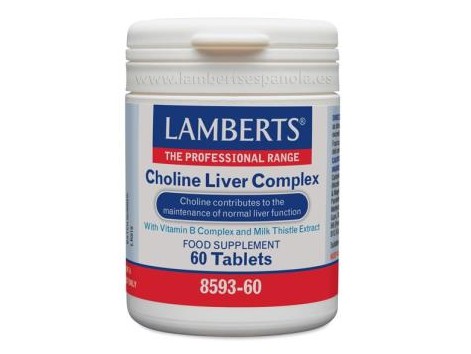 Lamberts CHOLINE LIVER COMPLEX choline complex 60comp.