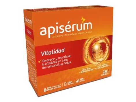 Apisérum Vitalidad 18 Vials.