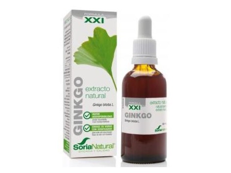 Soria Natural Extracto de Ginkgo Biloba XXI (memoria, circulación) 5