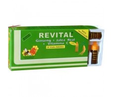 Revital Ginseng + Royal Jelly + Vitamin C. 20 ampoules