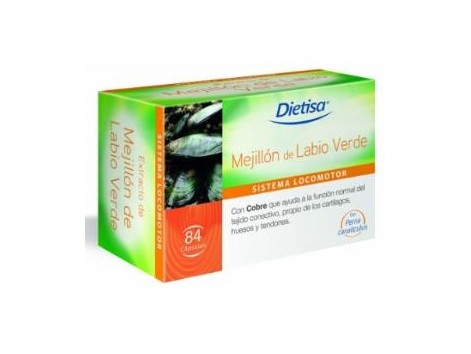 DIETISA MEJILLON DE LABIO VERDE (GEMIFLOR SUPER) 84cap