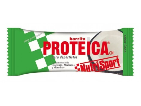 NUTRISPORT BARRITA PROTEICA CHOCOLATE CAJA 24 UNIDADES