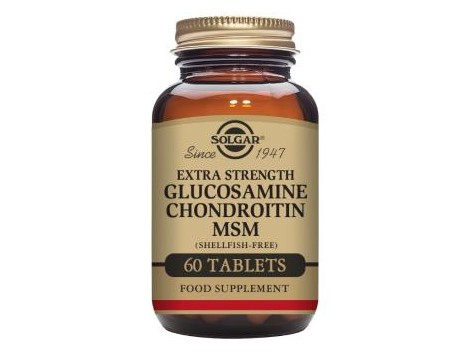 Solgar GLUCOSAMINE CHONDROITIN MSM концентрат 60comp.