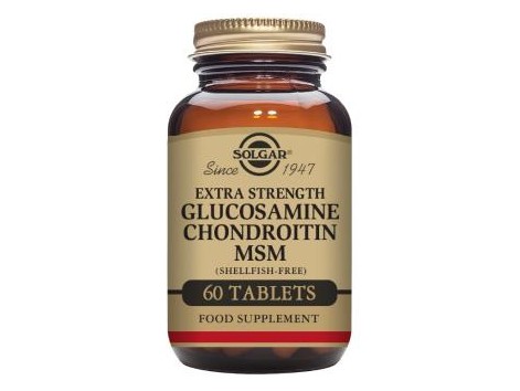 Solgar GLUCOSAMINE CHONDROITIN MSM concentrate 60comp.