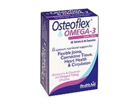 HEALTH AID OSTEOFLEX omega 3 30 tabs. 30 caps.