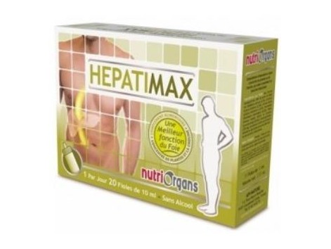 Тонгил NUTRIORGANS HEPATIMAX 20 флаконов