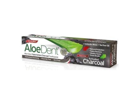 MADAL BAL. ALOEDENT ACTIVE CARBON toothpaste 100ml.