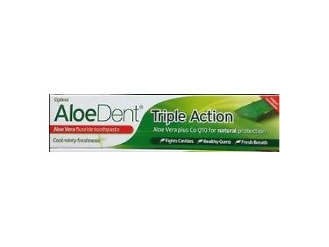 MADAL BAL. ALOEDENT triple action toothpaste with FLUOR 100ml.