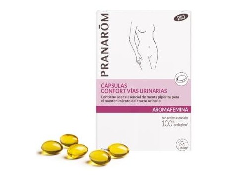 PRANAROM AROMAFEMINA confort vias urinarias 30cap. 