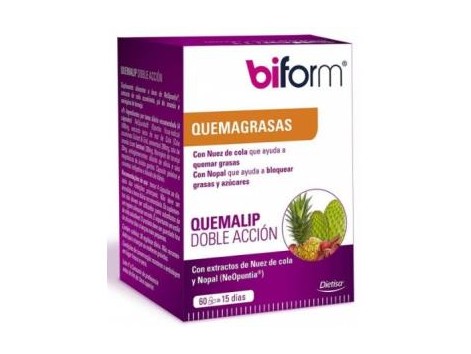 Dietisa Biform Quemalip 60 cápsulas.