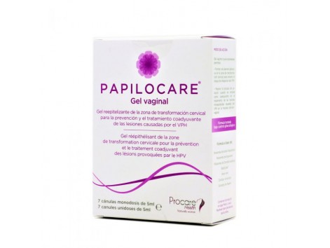 Papilocare Vaginal Gel 7 Cannulas 5 ml.