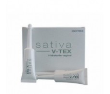 Sativa Cosmeclinik V-tex vaginalen Feuchtigkeitscreme 16 Pods