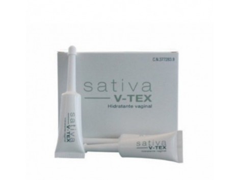 Sativa Cosmeclinik V-tex vaginal moisturizer 16 pods.