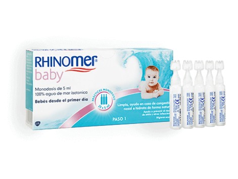 Rhinomer Baby Monodosis Sea Water 20 x 5 ml