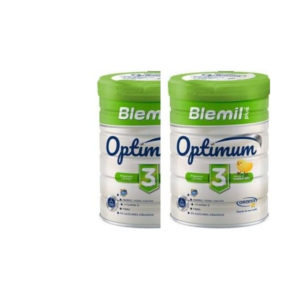 DUPLO Blemil plus 3 Optimum 2 X 800g - FARMACIA INTERNACIONAL