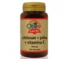 OBIRE CHITOSAN PIÑA and VIT.C 100cap.