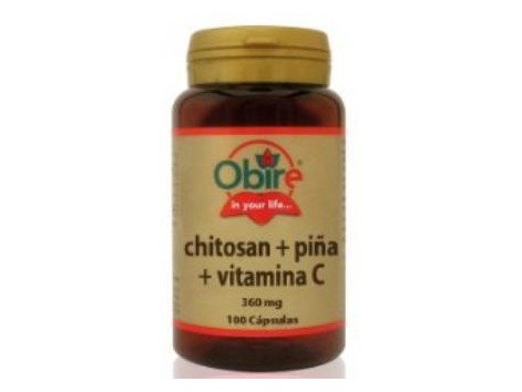 OBIRE CHITOSAN PIÑA and VIT.C 100cap.