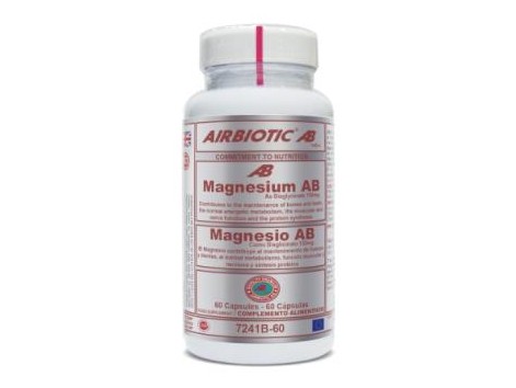 AIRBIOTIC MAGNESIUM bisglycinate 150mg. 60cap.