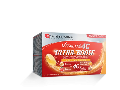Forte Pharrma VITALITE 4G ULTRABOOST 20 effervescent tablets Forte Pharrma VITALITE 4G ULTRABOOST 20 effervescent tablets