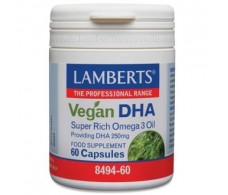 LAMBERTS -DHA Omega 3 веганский 60кап.